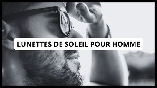 Lunettes de soleil pour homme